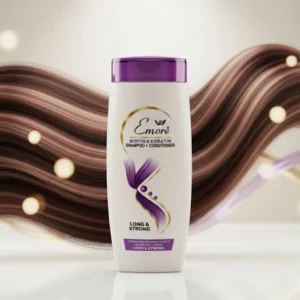 Biotin & Keratin Shampoo + Conditioner Set – For Long & Strong Hair - Image 3